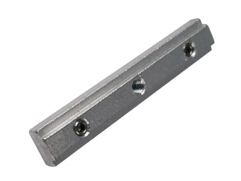 Bestlivings Verbinder für Aluminium Vorhangschiene Silber 1 bis 2 Lauf