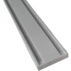 Bestlivings Vorhangschiene Aluminium Silber 2 Lauf 90 cm