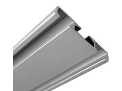 Bestlivings Vorhangschiene Aluminium Silber 2 Lauf 90 cm