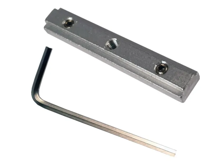 Bestlivings Vorhangschiene Aluminium 300 cm Weiß 1 Lauf / 120 cm & 2 x 90 cm
