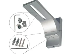 Bestlivings Wandträger für Aluminium Vorhangschiene Silber 1 bis 2 Lauf