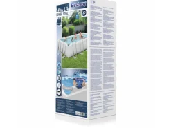 Bestway Stahlrahmenpool Power Steel 122 cm x 274 cm x 549 cm Rechteckig