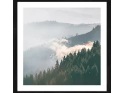 Bild mit Rahmen Anonymus Gloomy Landscape II 32,5 cm x 32,5 cm