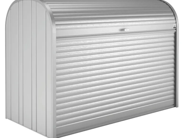 Biohort Garten-Aufbewahrungsbox StoreMax 190 Silber-Metallic