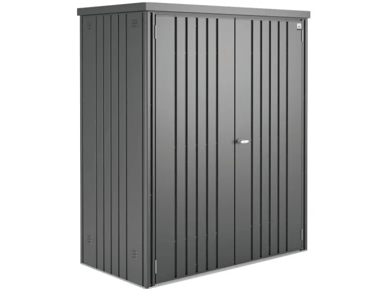 Biohort Geräteschrank Gr. 150 Dunkelgrau-Metallic B x T: 155 cm x 83 cm
