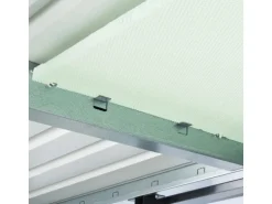 Biohort Metall-Gerätehaus HighLine Dunkelgrau-Metallic 4,6 m² Doppeltür