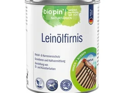Biopin Leinölfirnis Transparent 750 ml