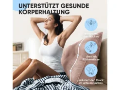 Björn&Schiller Rückenkissen Champagne 70 cm mit Waschbarem Bezug