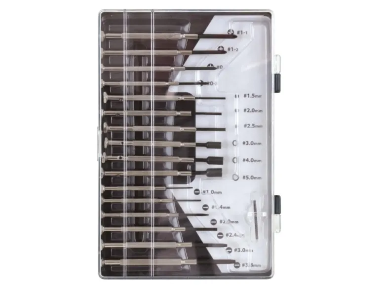 Blanko Feinmechaniker Uhrmacher Schraubendreher 16-Teiliges Set