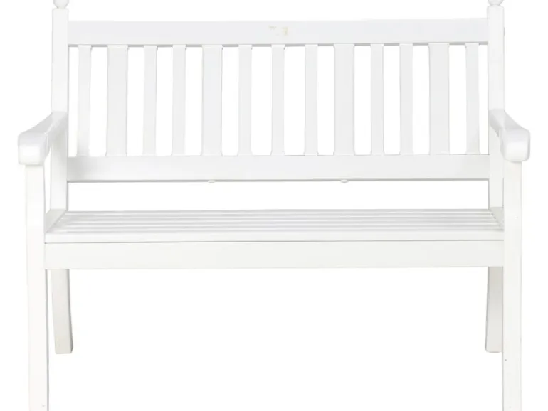 Blome 2er Bank Hohenzollern Weiß 69 cm x 115 cm x 88 cm