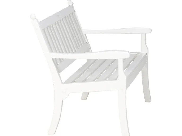 Blome 2er Bank Hohenzollern Weiß 69 cm x 115 cm x 88 cm