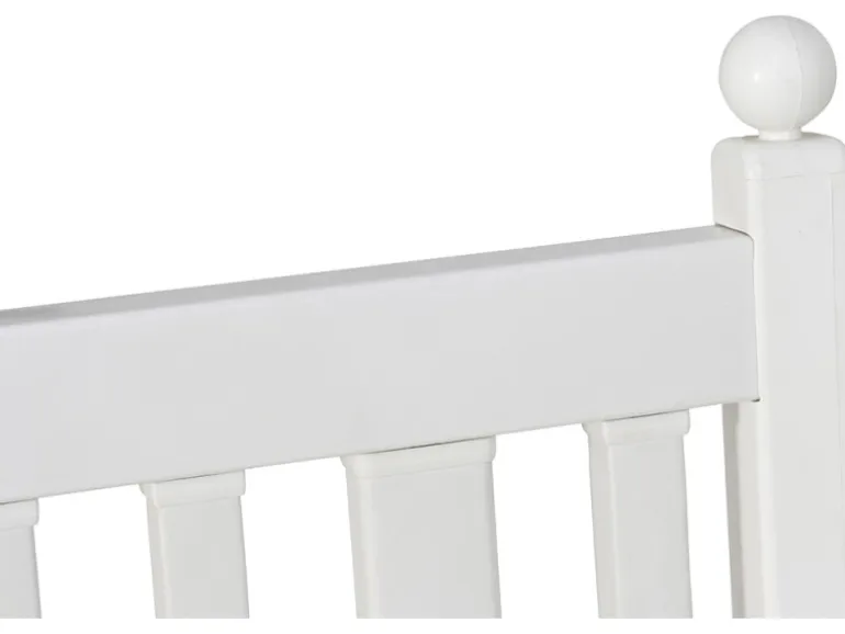 Blome 2er Bank Hohenzollern Weiß 69 cm x 115 cm x 88 cm
