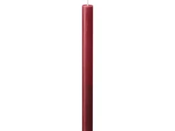 Bolsius Rustik-Kerze Shine Ø 2,3 cm x 27 cm Zartes Rot