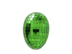 Boltze Dekoanhänger Disco 2-fach Sortiert 7 cm x 5 cm x 5 cm Grün
