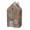 Boltze Deko-Aufsteller Houses Klein 2-fach Sortiert 12 x 4,5 x 6,5 cm Mehrfarbig