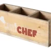 Boltze Deko-Box Grillzeit 10 cm x 9 cm x 28 cm Natur