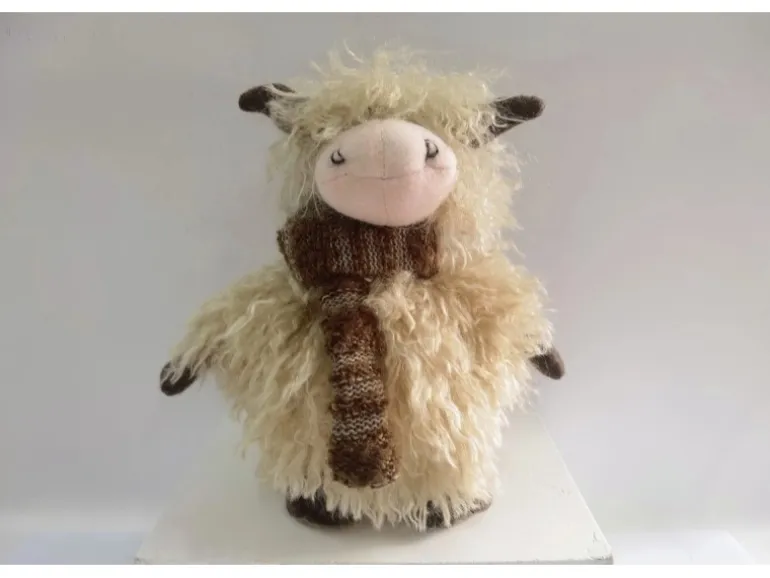 Boltze Deko-Figur Berkel Klein 20 cm x 12 cm x 17 cm Natur