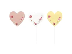 Boltze Deko-Stecker Elsie 3-fach sortiert 30 cm