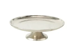 Boltze Etagere Flaire Groß Ø 26 cm x 8 cm Silber