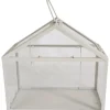 Boltze Gewächshaus 28 cm x 15 cm x 30 cm Grau