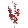 Boltze Home Dekozweig Eukalyptus 75 cm Rot
