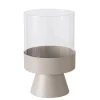Boltze Home Windlicht Pallas Groß Ø 19 cm x 29 cm Beige