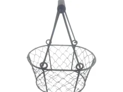 Boltze Korb Kobi 18 cm x 13 cm x 9 cm Grau