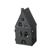 Boltze Laterne Dover 24 cm x 10 cm x 12 cm Schwarz