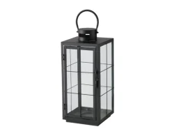 Boltze Laterne Esbjerg 40 cm x 17,2 cm x 17,2 cm Schwarz