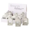 Boltze Laterne Exeter 3-fach Sortiert 10 cm x 6,8 cm x 7,5 cm Grau