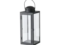 Boltze Laterne Ferro 33 cm x 12 cm x 16 cm Schwarz