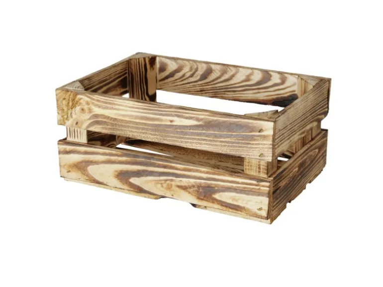 Boltze Obstkiste Porto Klein 16 cm x 25 cm x 36 cm Braun