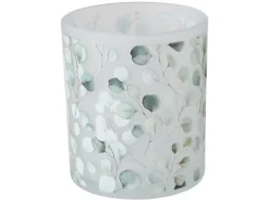 Boltze Windlicht Eukana Klein 2-fach sortiert Ø 7 cm x 8,3 cm Grün