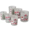 Boltze Windlicht Monti 2-er Set Ø 7 cm x 8,3 cm Mehrfarbig 3-fach sortiert