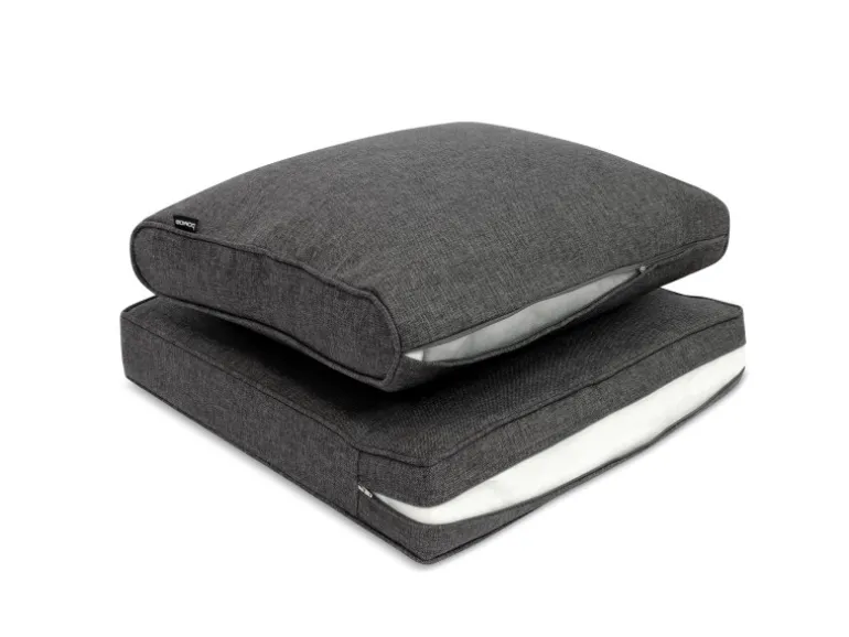 Bomoe Ilano Loungekissen Outdoor Sitz 70x70x8cm Graphitgrau