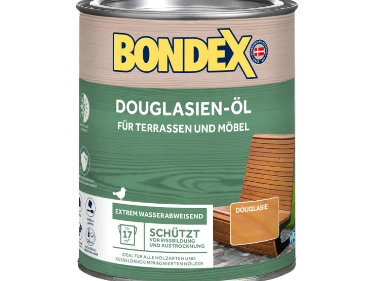 Bondex Douglasien-Öl Holzschutz für außen matt 750 ml