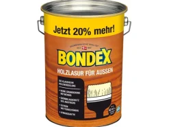 Bondex Holzlasur für Außen Eiche hell seidenglänzend 4,8 l
