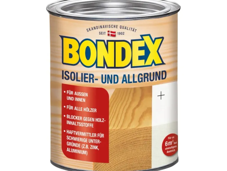 Bondex Isolier- und Allgrund seidenglänzend 750ml