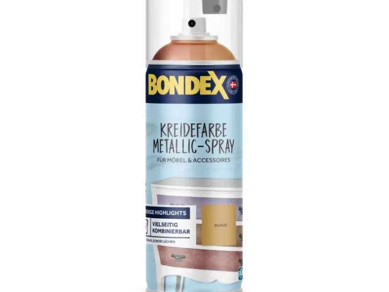 Bondex Kreidefarbe Metallic-Spray Bronze 0,4 l