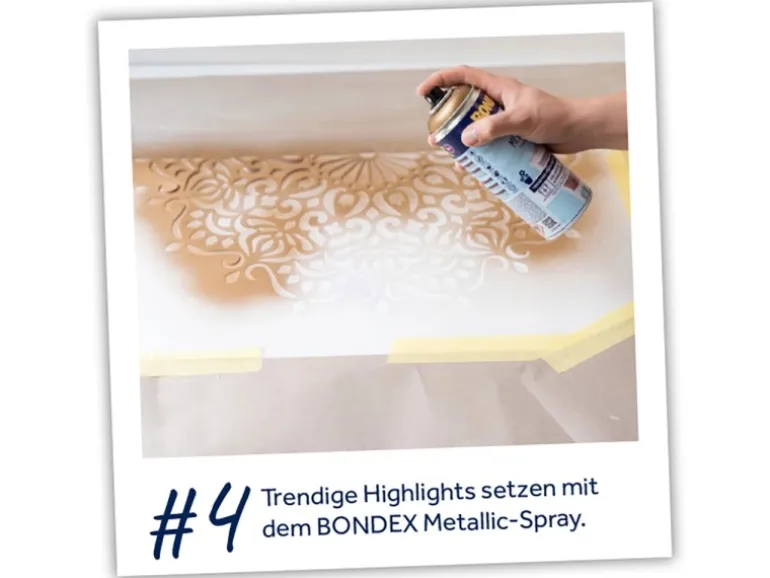 Bondex Kreidefarbe Spray Wolkiges Weiss 0,4 l
