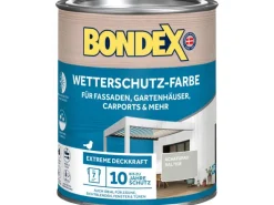Bondex Wetterschutz-Farbe RAL 7038 Achatgrau 750 ml
