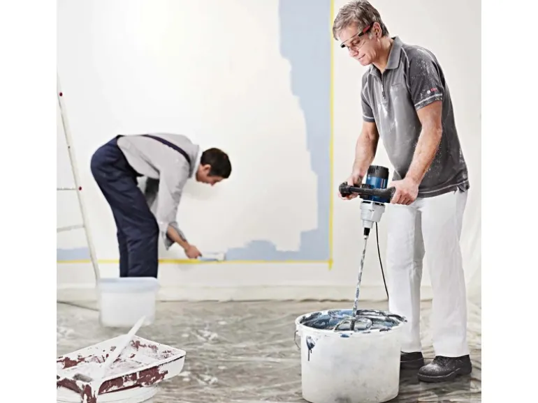 Bosch Professional Rührwerk GRW 12 E 1.200 W inkl. Rührkorb 140 mm