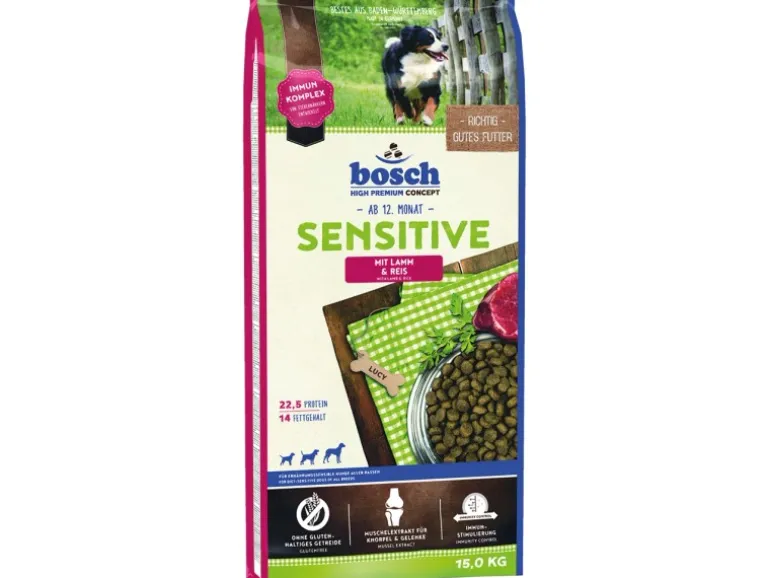 Bosch Sensitive Lamm & Reis 15 kg
