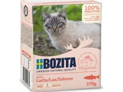 Bozita Katzen-Nassfutter Häppchen in Soße Lachs 370 g