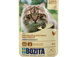Bozita Katzen-Nassfutter Pouch HiS Hühnchen für Katzen 85 g