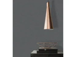 Bricoflor anthrazit Tapete Geometrisch Schwarze Mustertapete mit Glitzer Effekt für Schlafzimmer und Küche Waschbeständige Vliestapete mit Vinyl