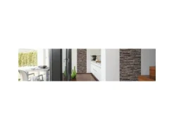 Bricoflor Bruchstein Tapete Selbstklebend Mauer Tapeten Panel in Natursteinoptik Ideal für Wohnzimmer und Küche Stein Vliestapete in 3D Optik