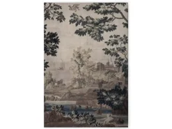 Bricoflor Gobelin Bild Mit Landschaft In 120 X 80 Cm Romantisches Wandbild Im Antik Stil Vintage Leinwandbild Für Wohnzimmer
