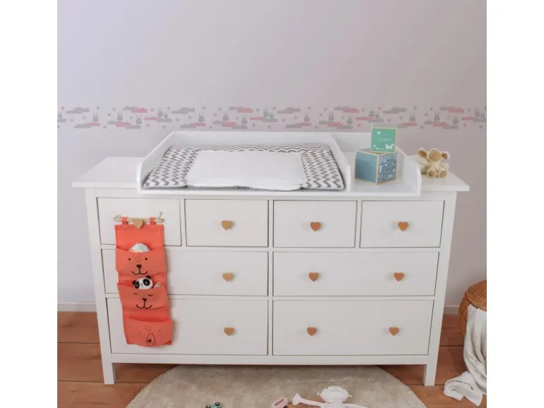 Bricoflor Hasen Tapeten Bordüre für Kinderzimmer in Rosa und Grau Selbstklebende Bordüre mit Wolken für Mädchen Tapetenbordüre Ideal für Babyzimmer