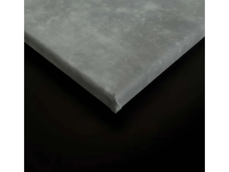 Bricoflor Minimalist Wandbild In Betonoptik Deko Bild Mit Streifen Grau Grün Leinwandbild Skandinavisch Für Büro In 90 X 60 Cm